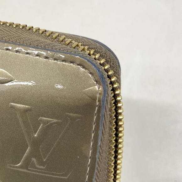 Louis Vuitton Vernis Zippy Wallet M68642 Champagne Metallized Women's P1405732 - Picture 7 of 16